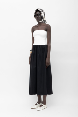 Mallory talia dress, Blackwhite, medium