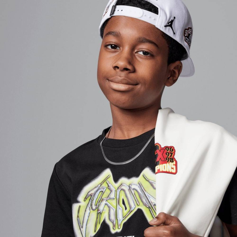 Nike jordan boys sports graphic ss t-null
