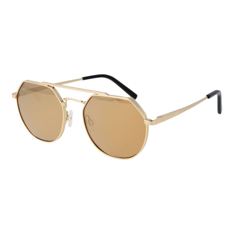 Gold metal sunglasses-null