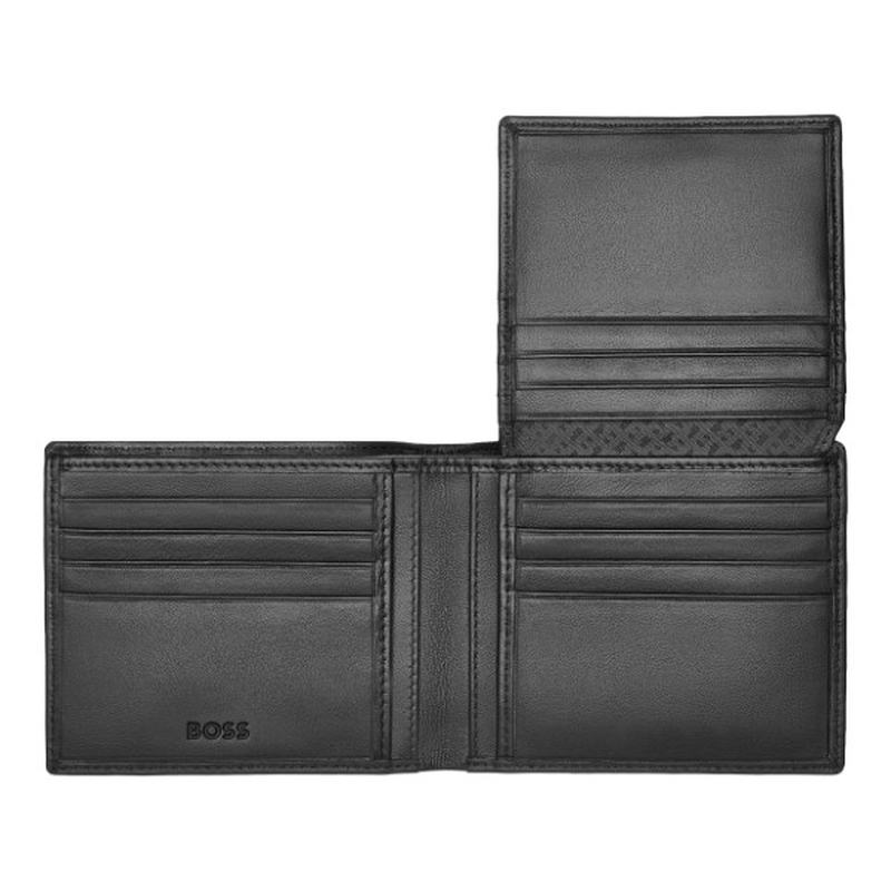 Product image: Boss wallet with flap classic smooth black-null