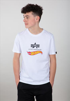 Hot wheels flag t-shirt kids