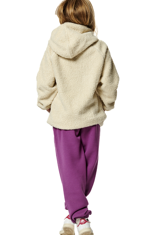 Boucle faux sheepskin jacket-null