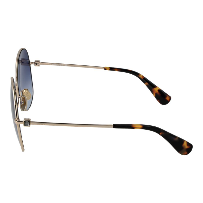 Gold metal sunglasses-null