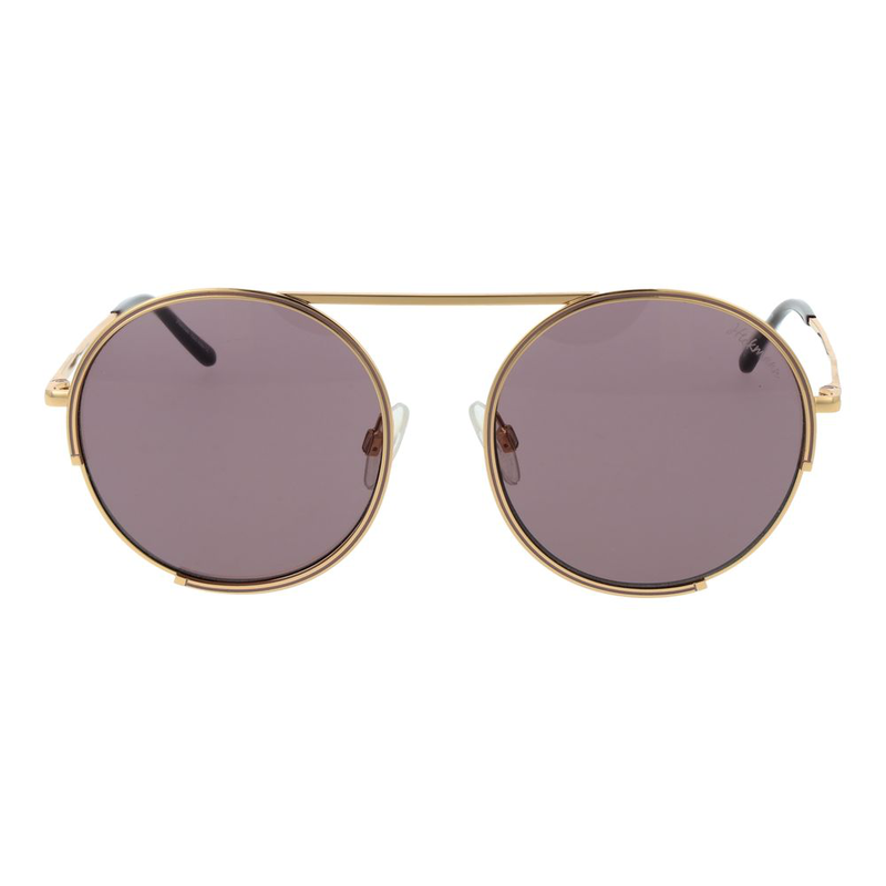 Gold metal sunglasses-null