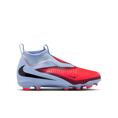 Jr phantom 6 high academy firm ground, Royal Tint / Crimson, medium