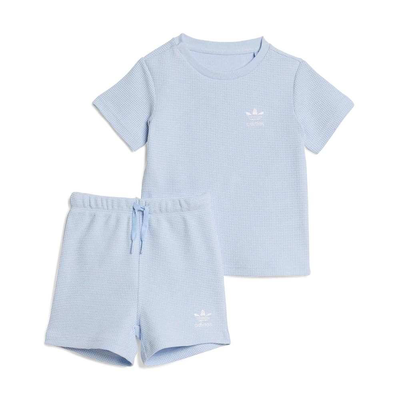 Short t-shirt set, Sky Blue, medium