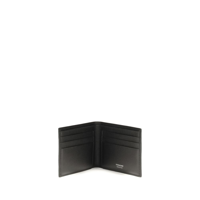 Black calf leather bos taurus wallet-null