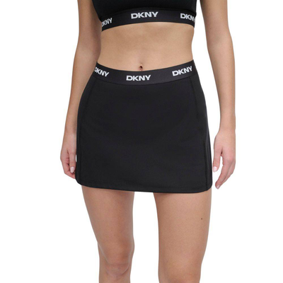 Logo elastic balance compression skirt, Black, medium