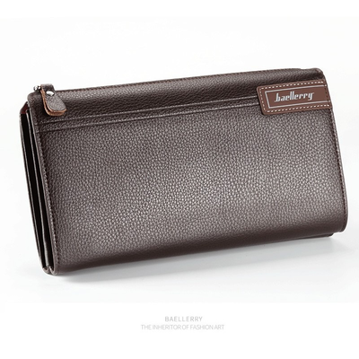 Baellerry man's wallet skl-017 coffee, Coffee, medium