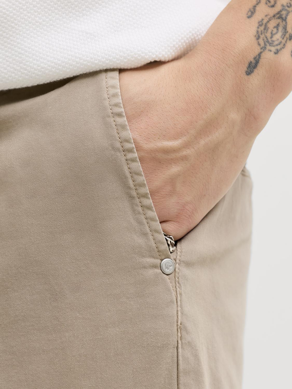Jpstollie chinos - lemon pepper-null