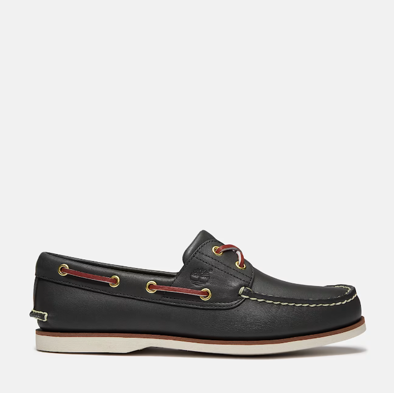 Timberland classic 2-eye boat shoe for men in blue-null