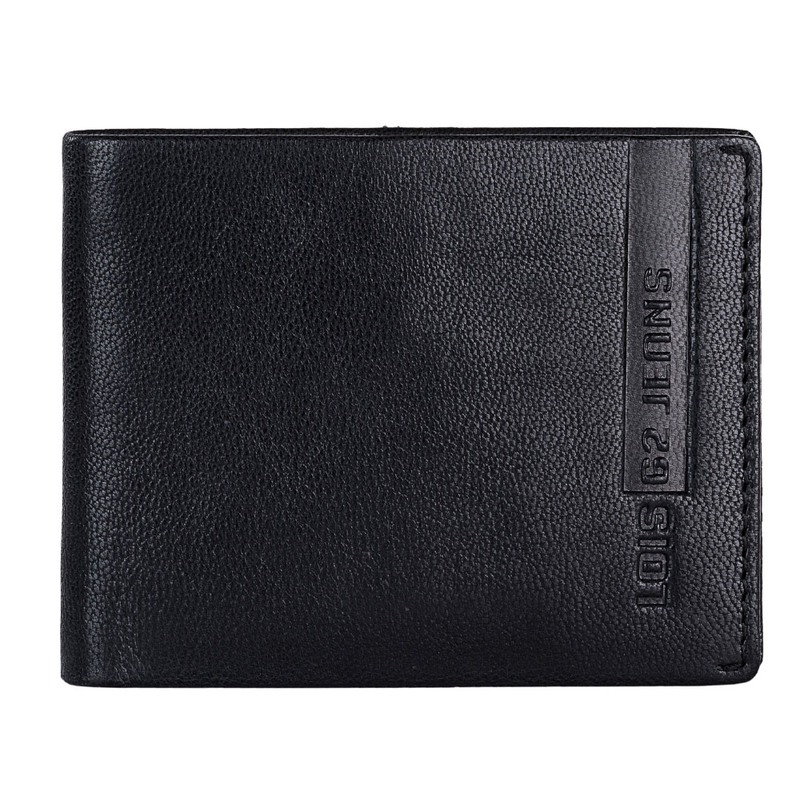 Product image: Πορτοφόλι ανδρικό δερμάτινο lois 202687-01 μαύρο-null