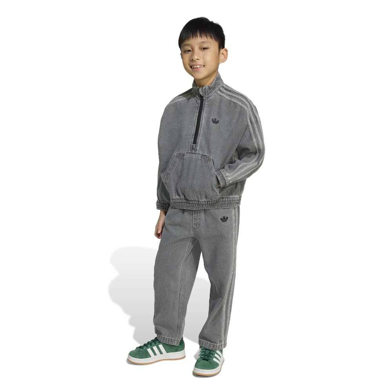 Adidas denim crew set-null