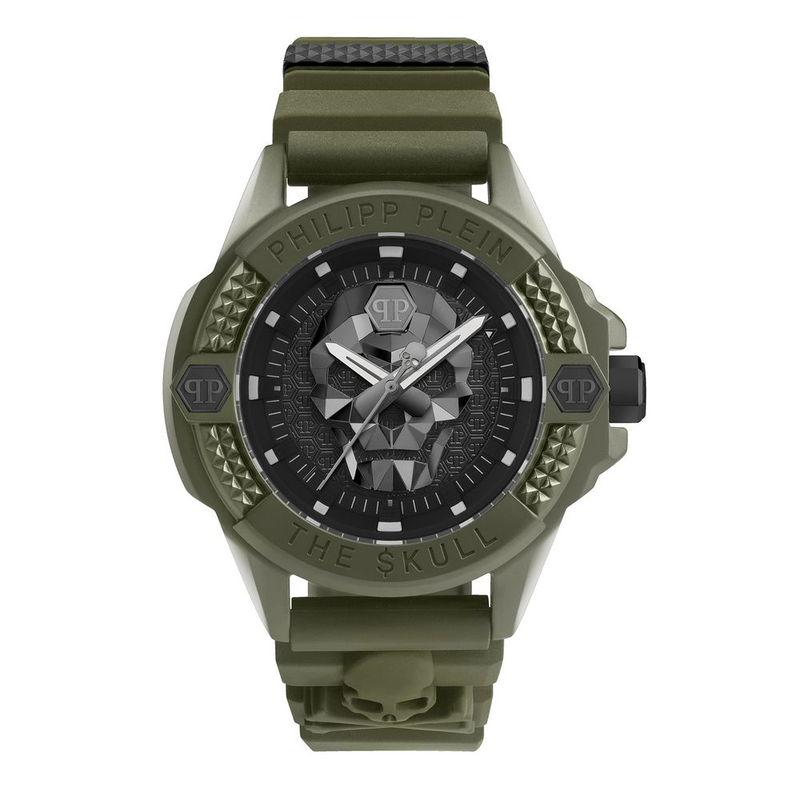 Bicolor synthetic dress watch-null