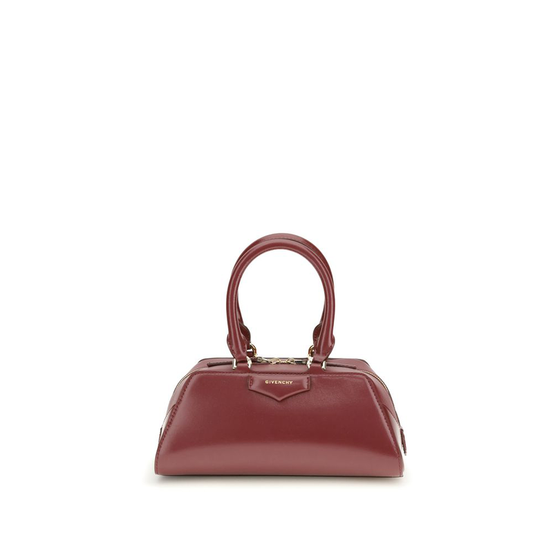 Bordeaux calf leather bos taurus handbag-null
