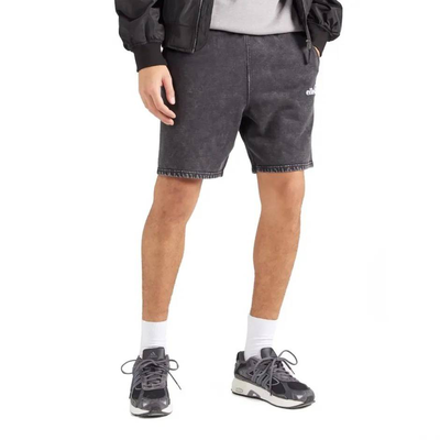 Ellesse Genderless acid wash shabnam short, Black, medium