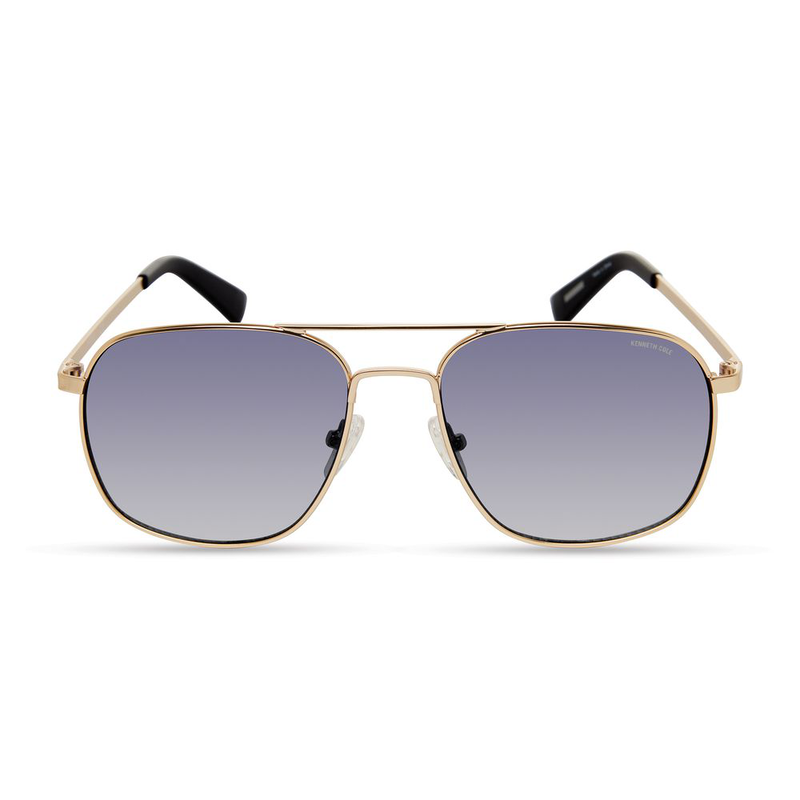 Gold metal sunglasses-null