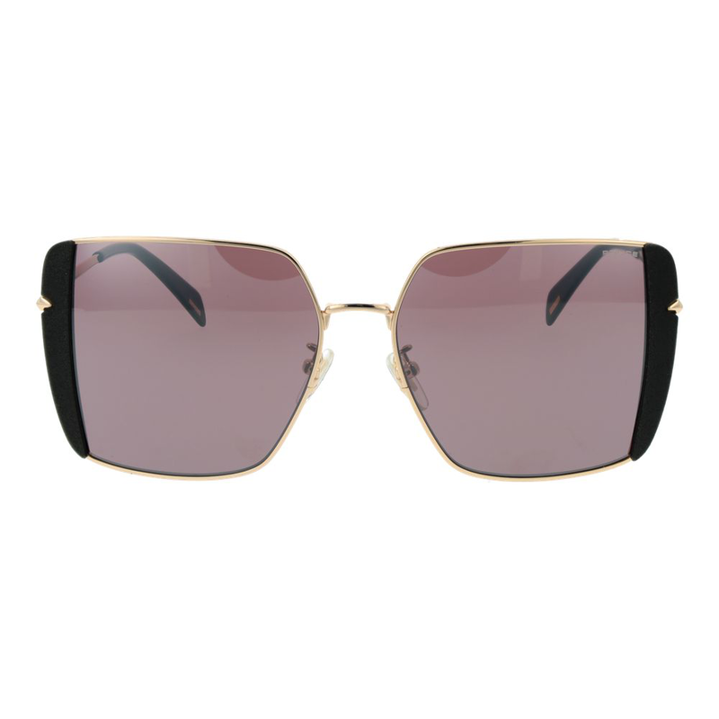 Gold metal sunglasses-null