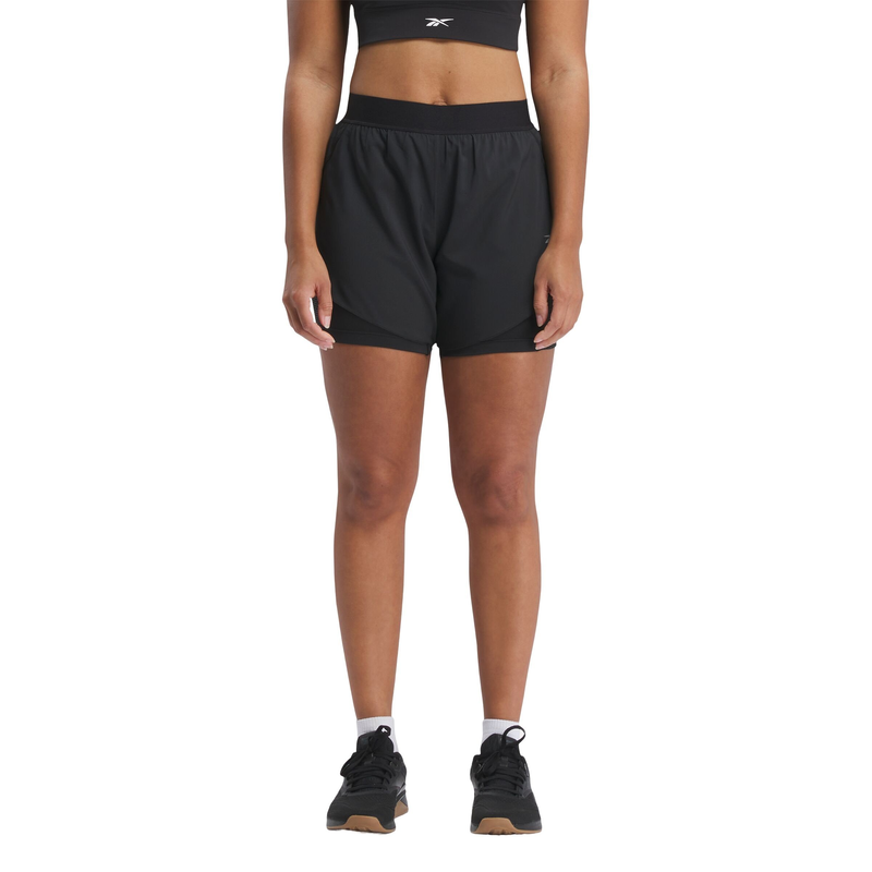 Reebok women running 2 in 1 short-null
