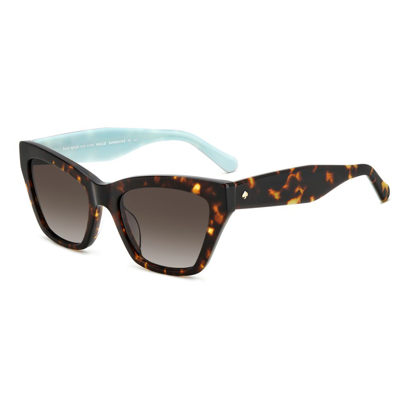 Brown acetate sunglasses-null
