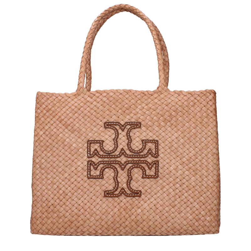 Pink leather shoulder bag-null