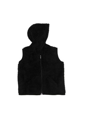 Benjamin sleeveless "fur" cardigan, , medium