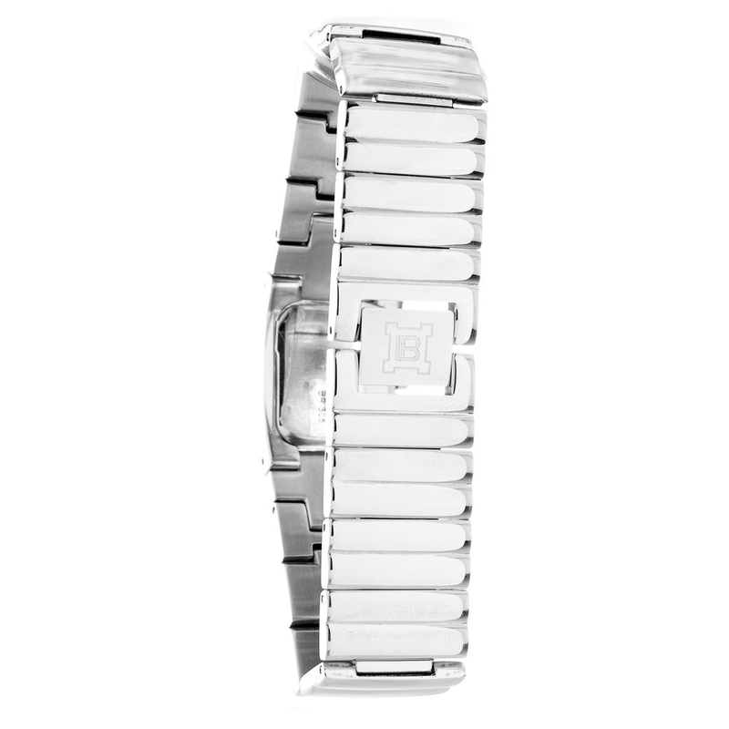 Silver stainless steel dress watch-null