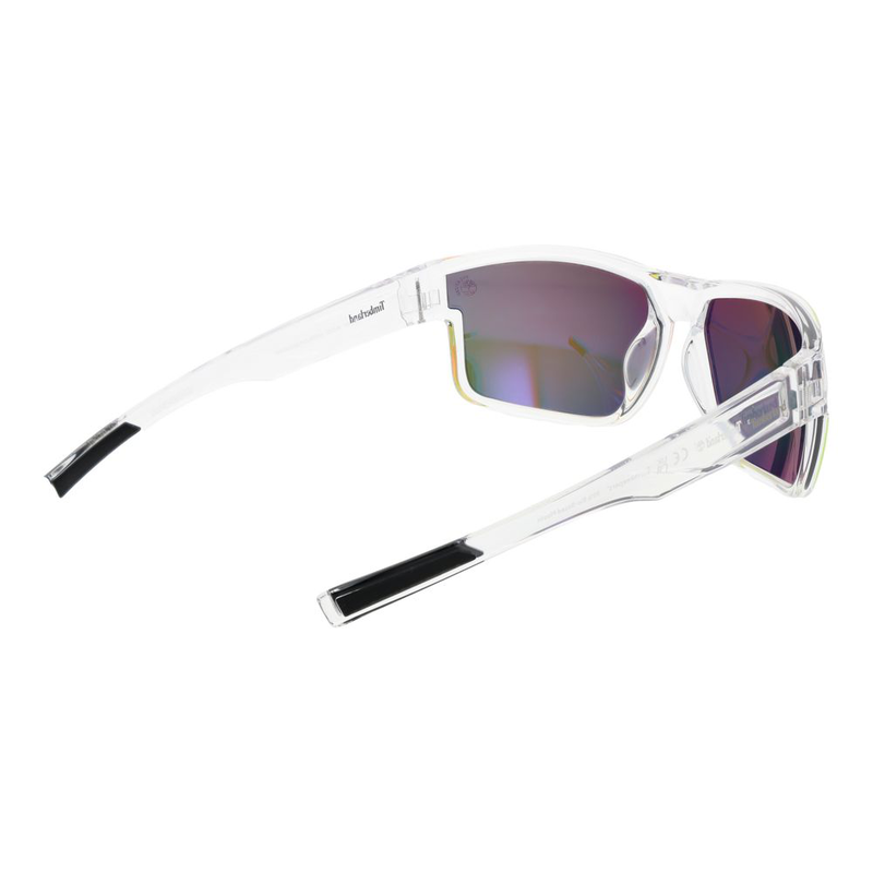 Transparent plastic sunglasses-null