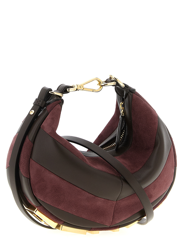 Multicolor lamb leather handbag-null