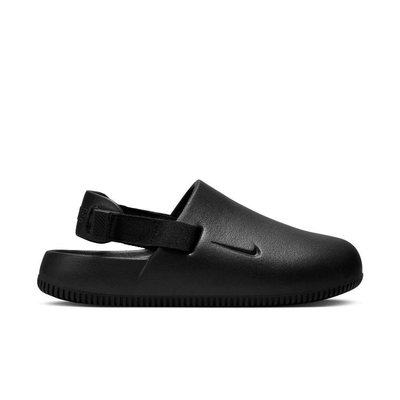 Nike womens calm mule, Black, medium