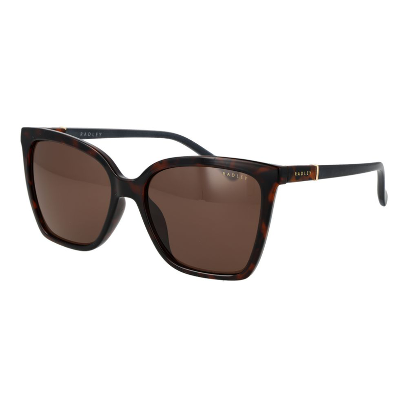 Brown polycarbonate sunglasses-null