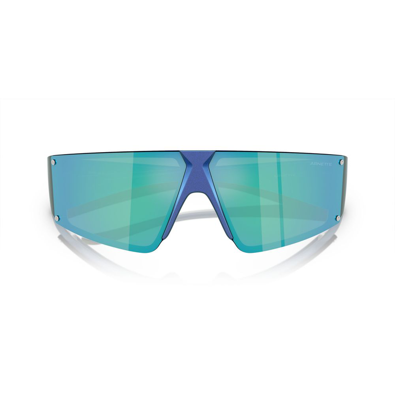 Blue resin sunglasses-null