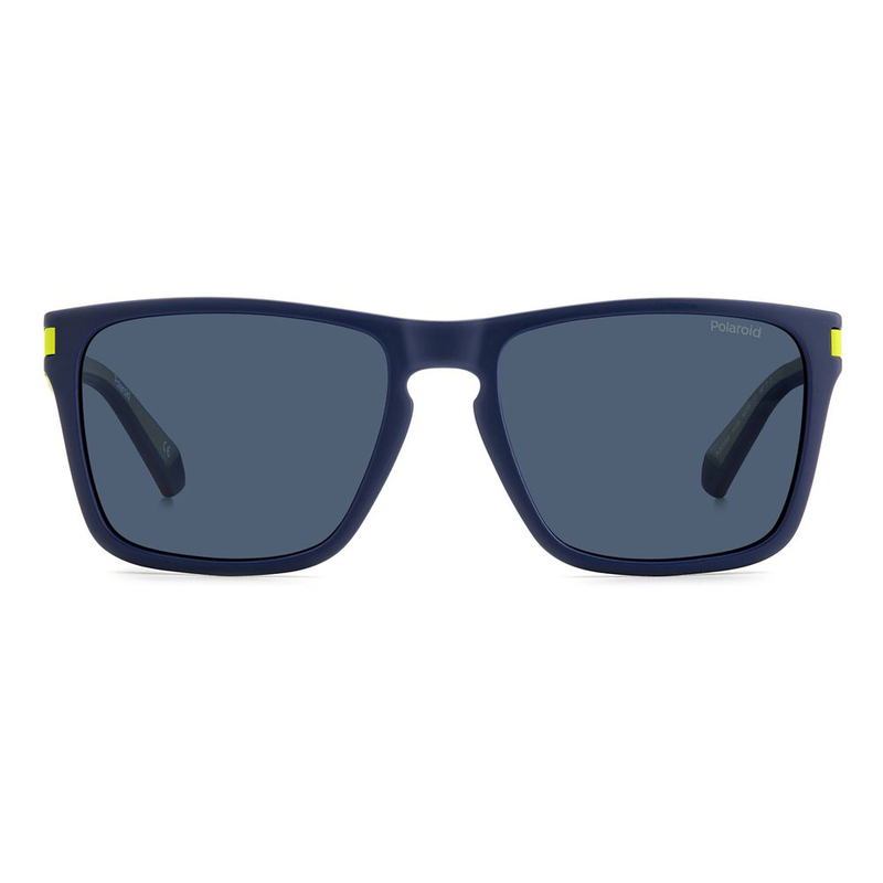 Blue polycarbonate sunglasses-null