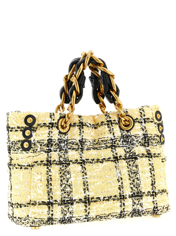 Multicolor polyester tote bag-null