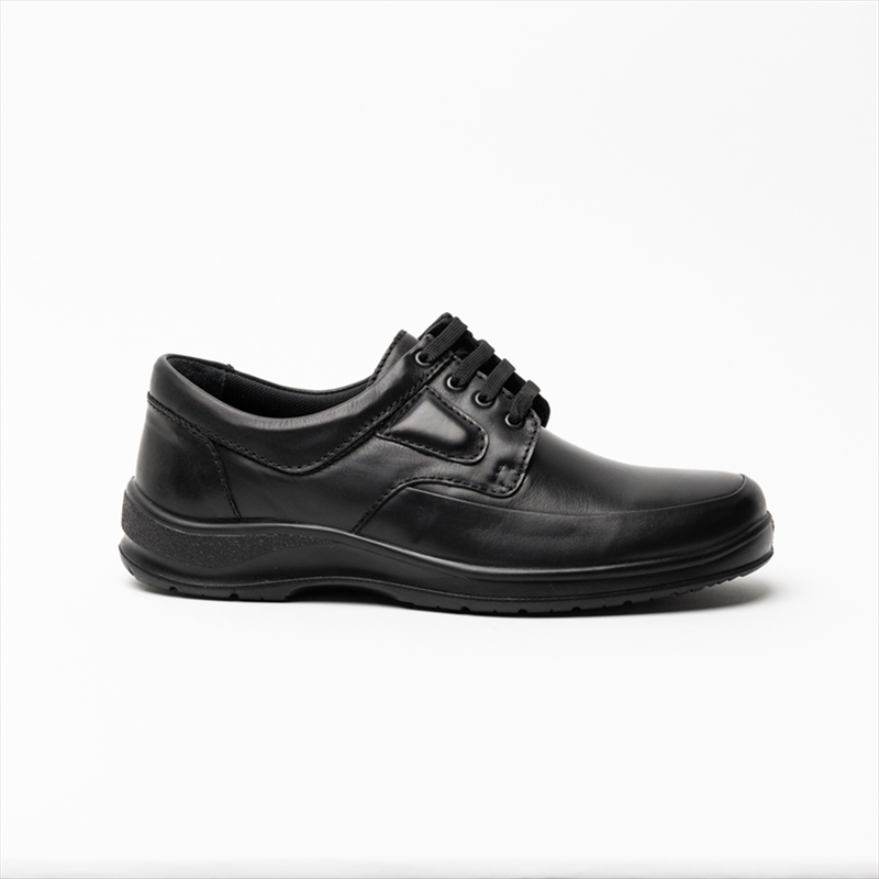 Boston flex men casual shoes in black-null