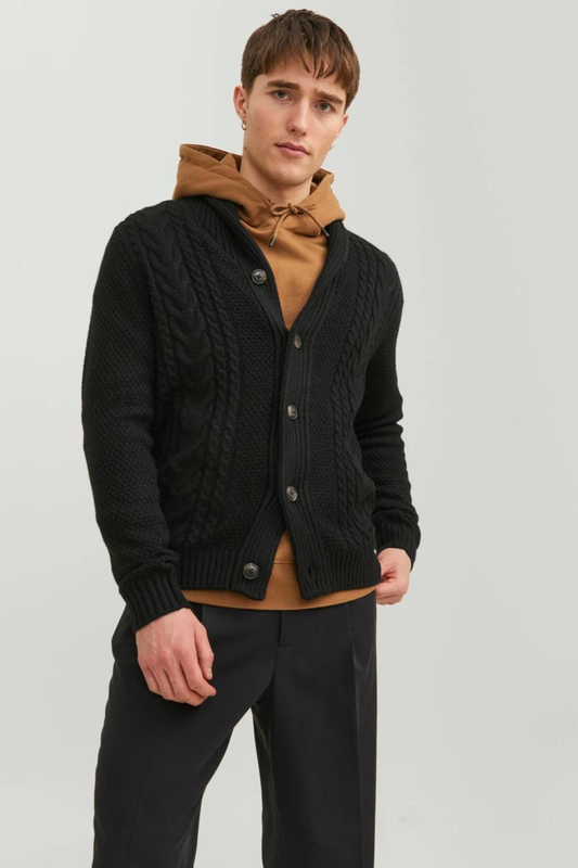 Jack & jones raig knitted cardigan image number null