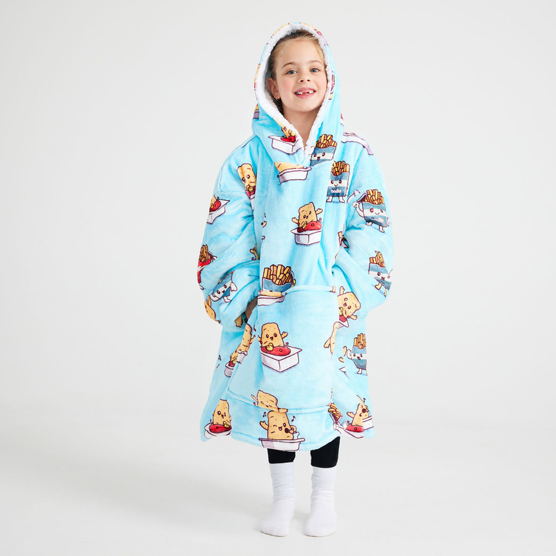 Chicken nuggets & fries oodie™ original kids image number null