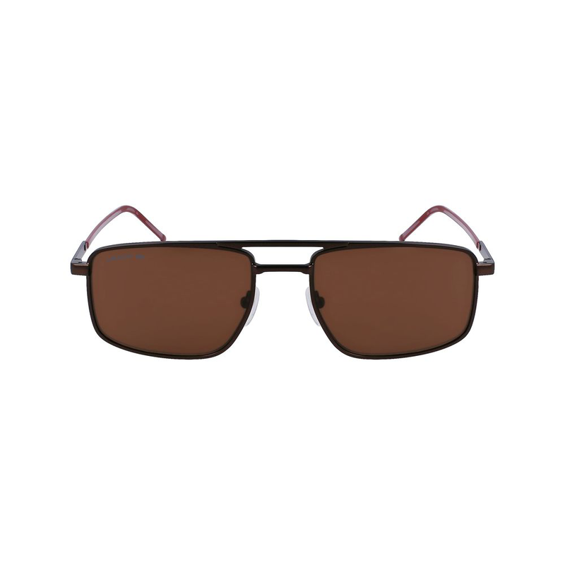 Brown metal sunglasses-null