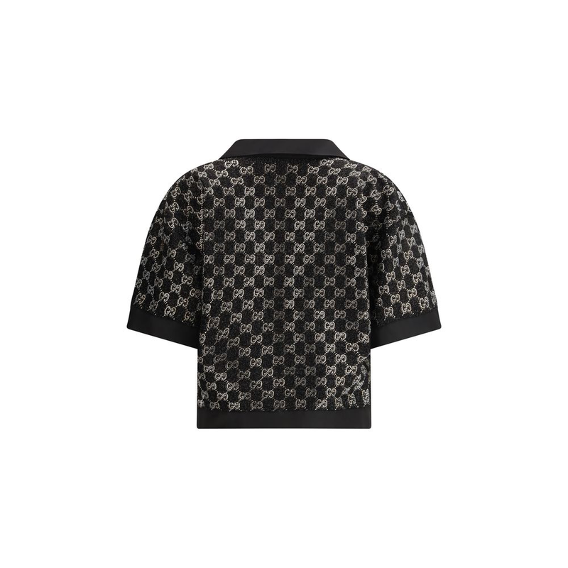 Black viscose shirt-null