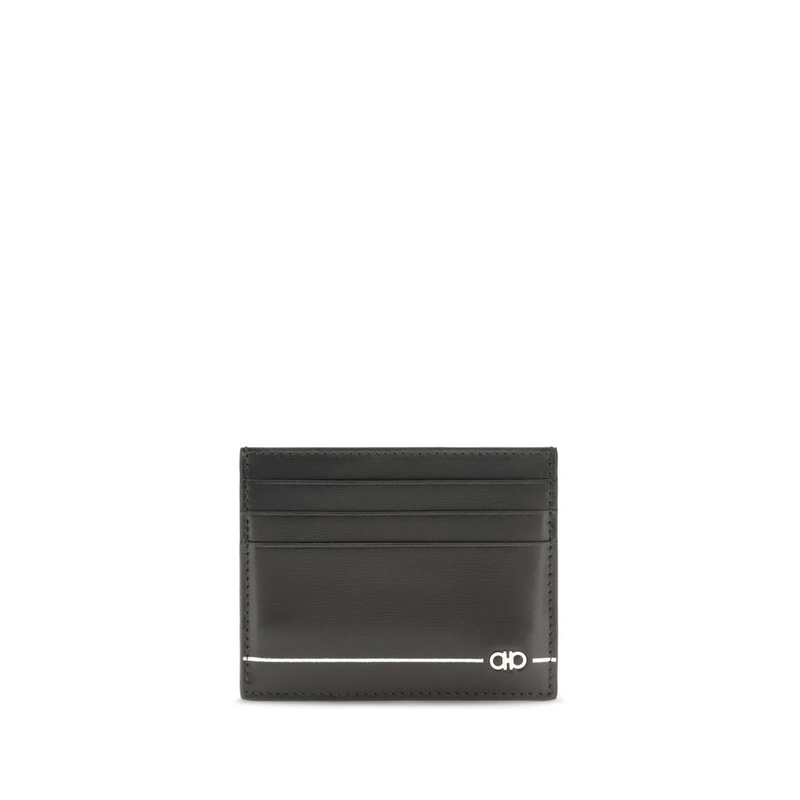 Black calf leather bos taurus wallet-null