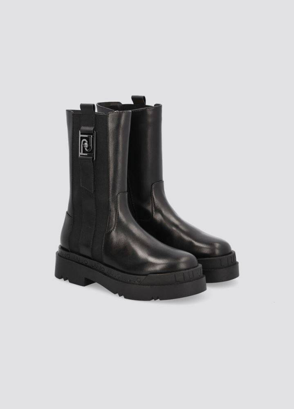 Liu Jo love 10 platform boots with logo image number null