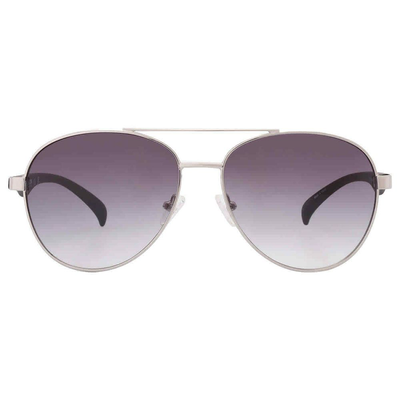 Gray metal sunglasses-null