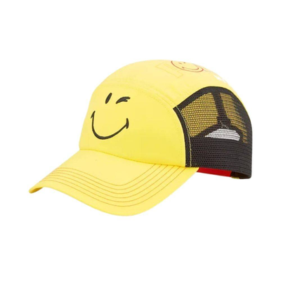 Puma x smiley - 5 panel youth cap, Yellow / Black, medium