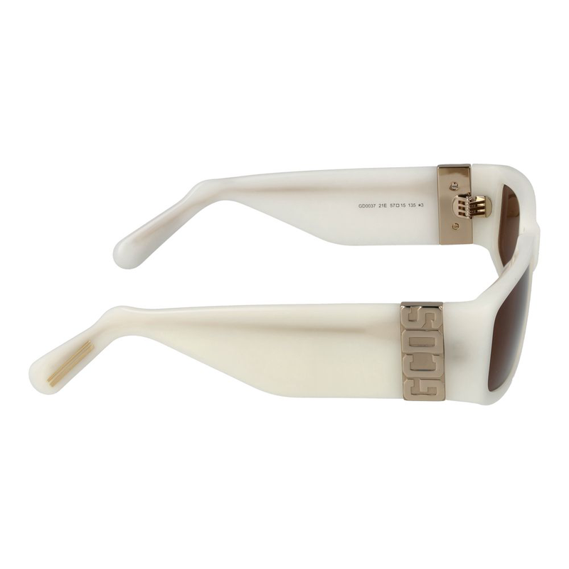 White acetate sunglasses-null