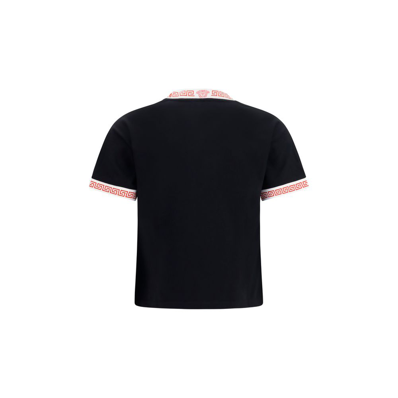 Black cotton t-shirt-null