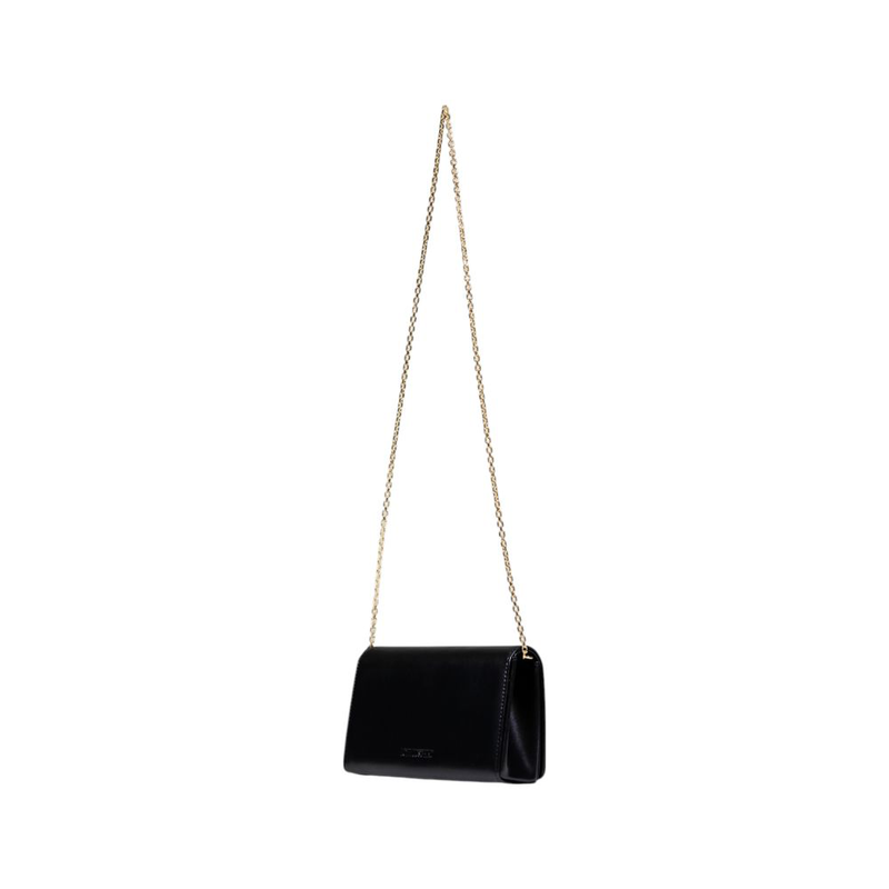Black polyethylene handbag-null