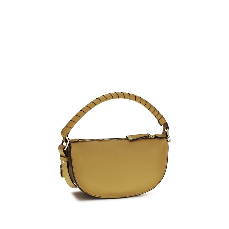 Brown calf leather bos taurus shoulder bag-null