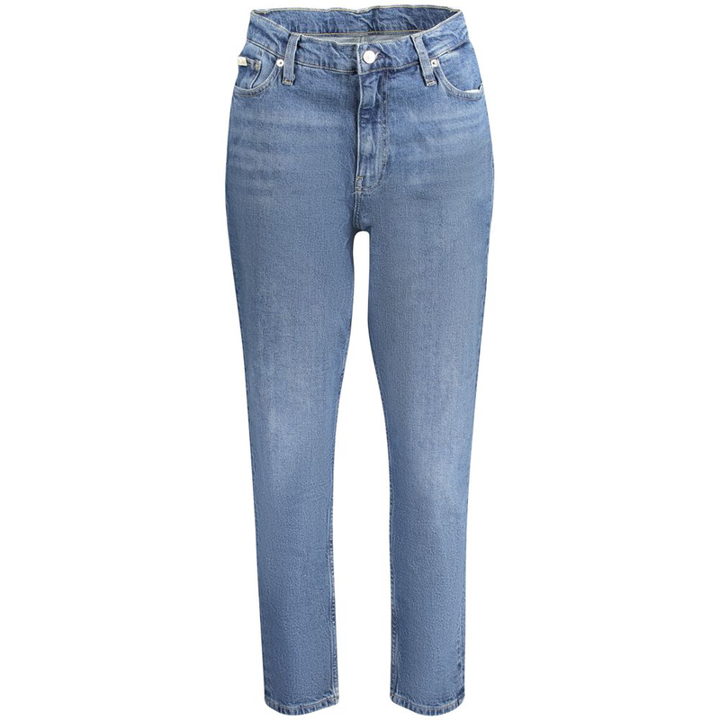 Blu cotton women jeans-null
