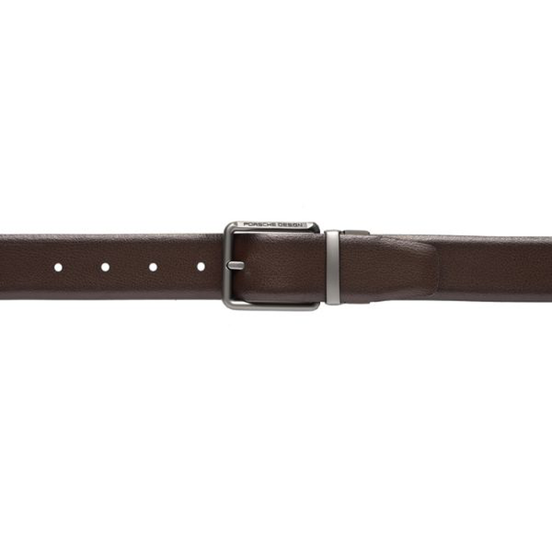 Porsche design business belt 35 reversible dark brown-null