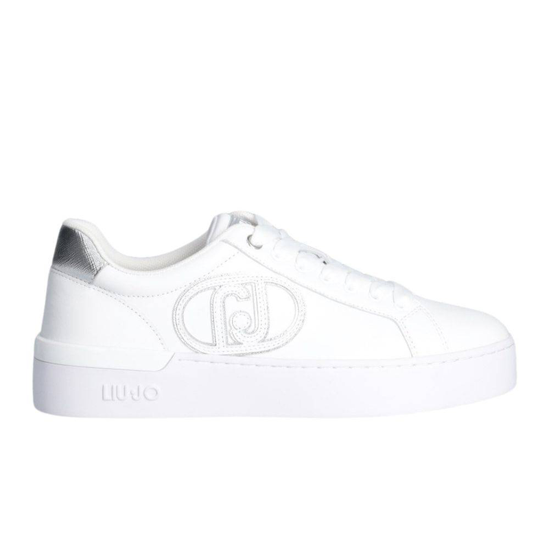 Product image: Silvia 93 - leather sneakers with maxi logo-null